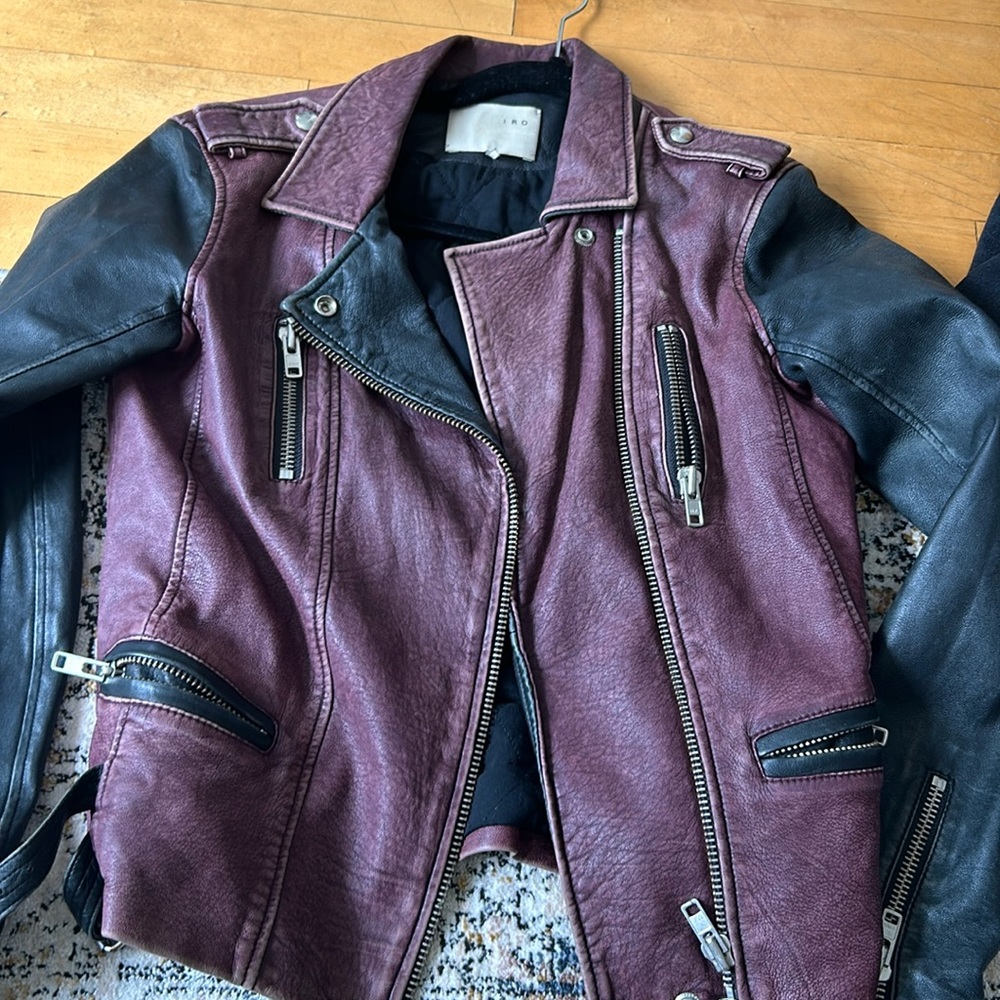 IRO leather jacket